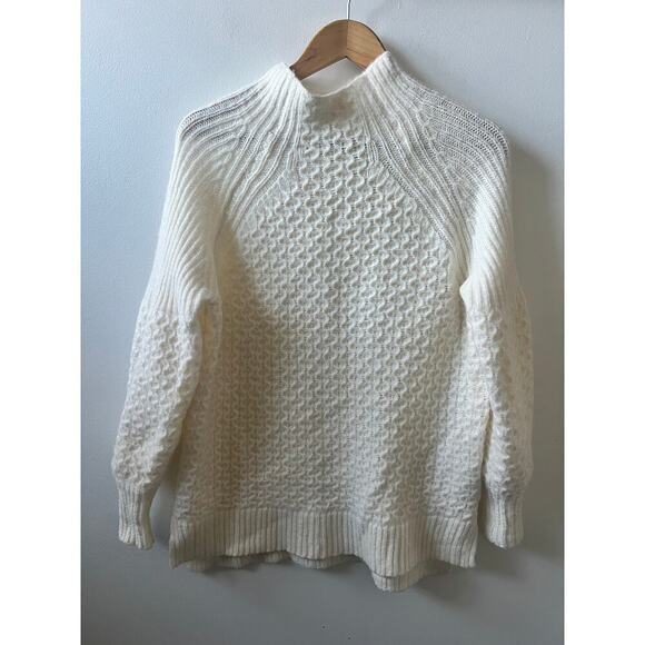 Anthropologie Bia Mock Neck Tunic Sweater women's size small - Picture 2 of 7